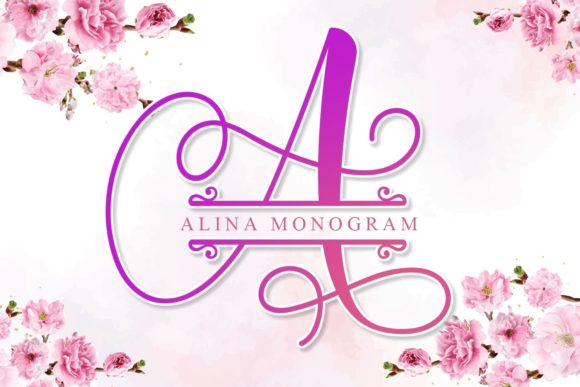 Alina Monogram Font: A Stylish Touch for Business