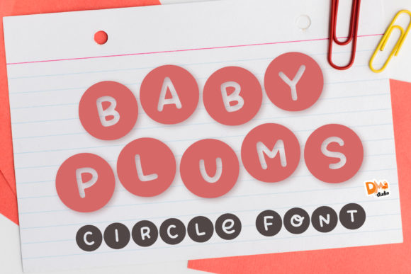 Baby Plums Font for Business Branding