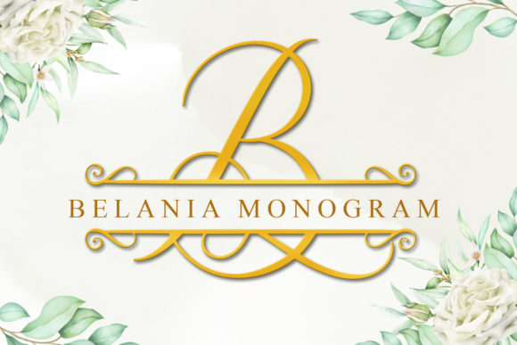 Belania Monogram Font