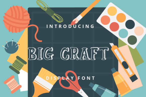 Big Craft: A Playful Serif Font