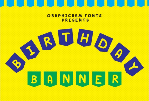 Birthday Banner Font