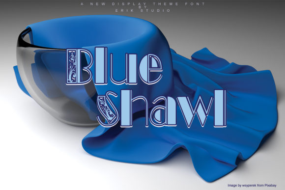 Blue Shawl: A Bold Font for Business