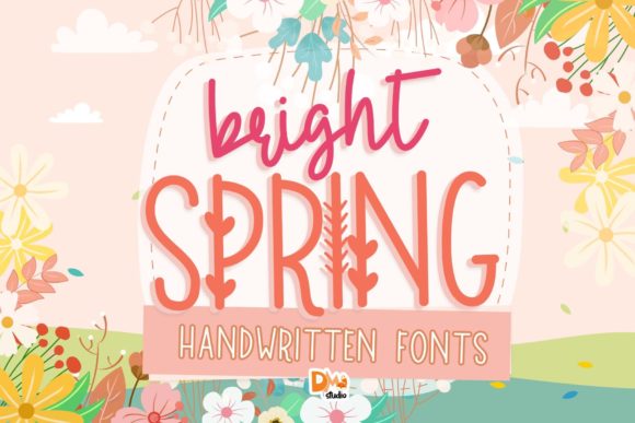 Bright Spring Font for Creative Projects