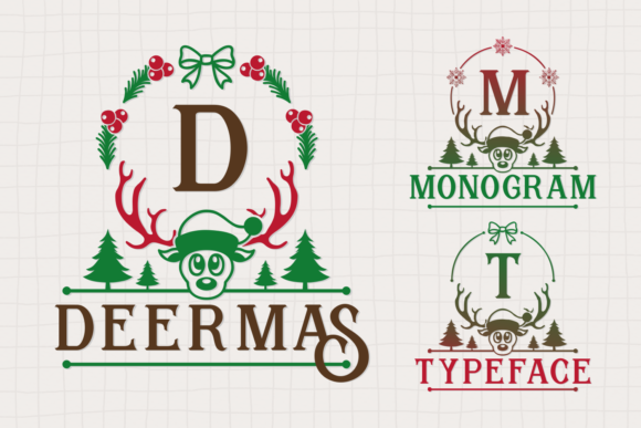 Deermas: A Festive Decorative Font