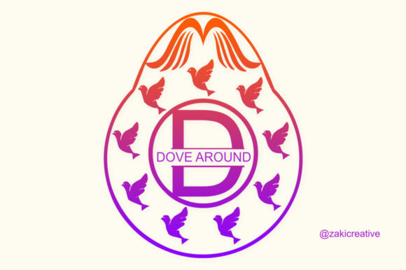 Dove Egg Monogram Font