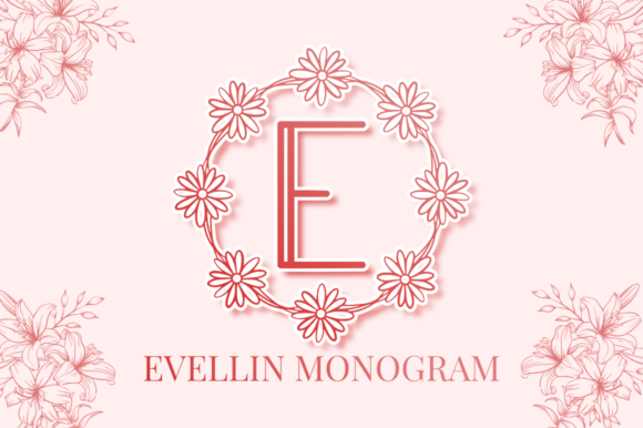 Evellin Monogram Font Review