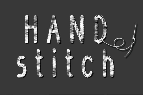 Handstitch: A Decorative Font for Creative Campaigns