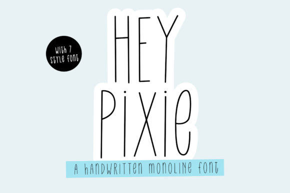 Hey Pixie Font: Modern Typography for Web Design