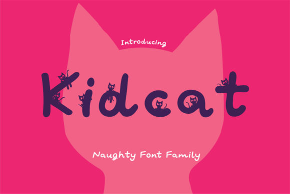 Kidcat: A Cute Font for Business Branding