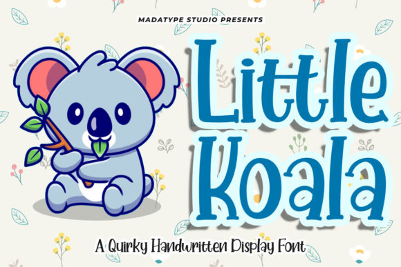 Little Koala Font: A Cute Serif for Digital Marketing
