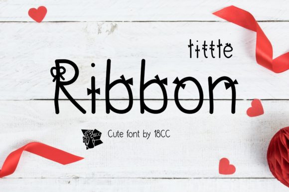 Little Ribbon Font for Web Design