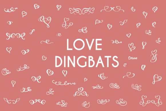Love Dingbats Font for Creative Makers