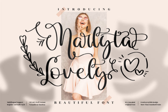Marlyta Lovely: A Romantic Serif Font