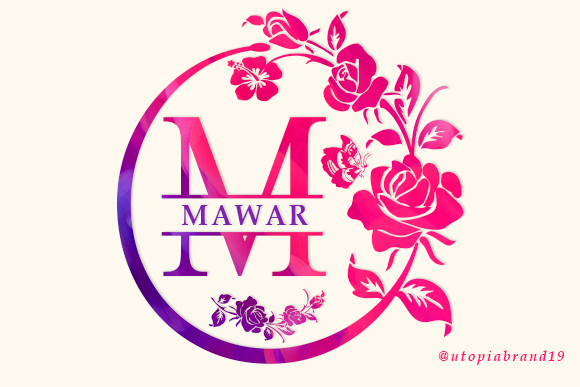 Mawar Monogram: A Charming Decorative Font