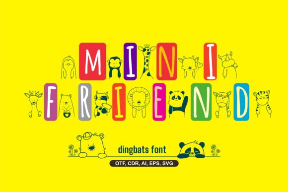 Mini Friend Font for Web Design