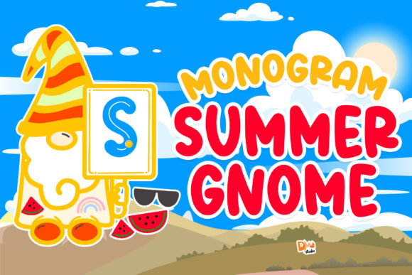 Monogram Summer Gnome Font