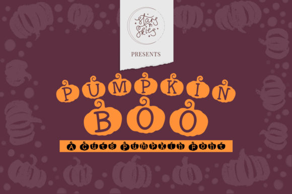 Pumpkin Boo: A Spooky Font for Creative Projects