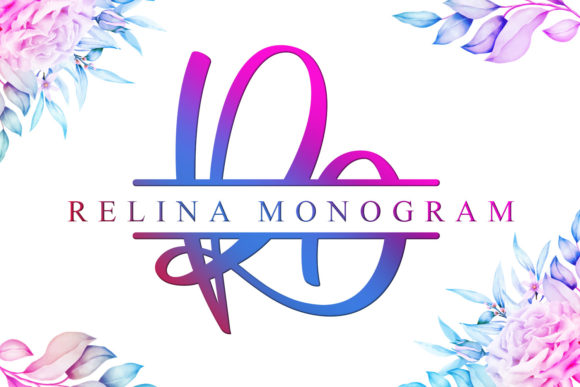 Relina Monogram: A Charming Display Font