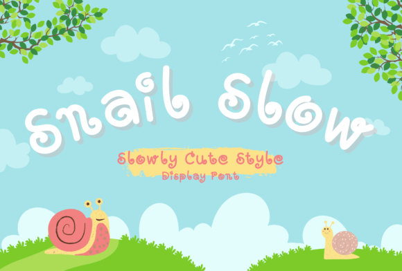 Snail Slow: A Sweet Slab Serif for Branding