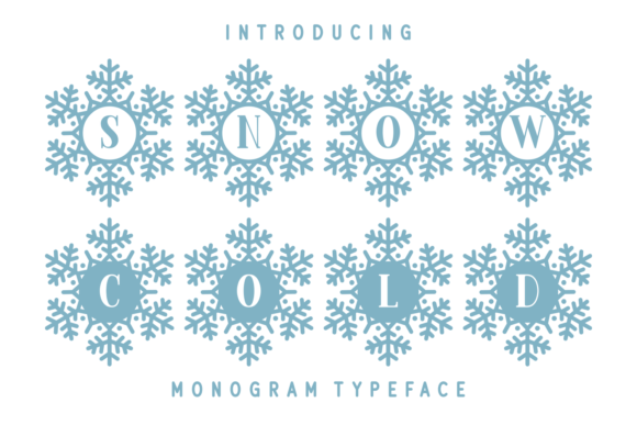 Snow Cold: A Wintery Font for Editorial Design