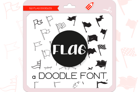 The Flag: A Cute Dingbats Font for Web Design