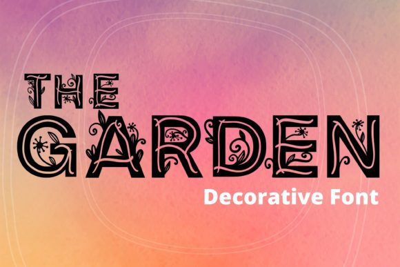 The Garden Font