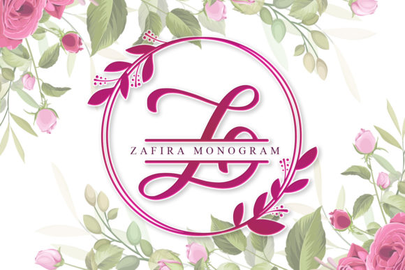 Zafira Monogram Font for Impactful Design